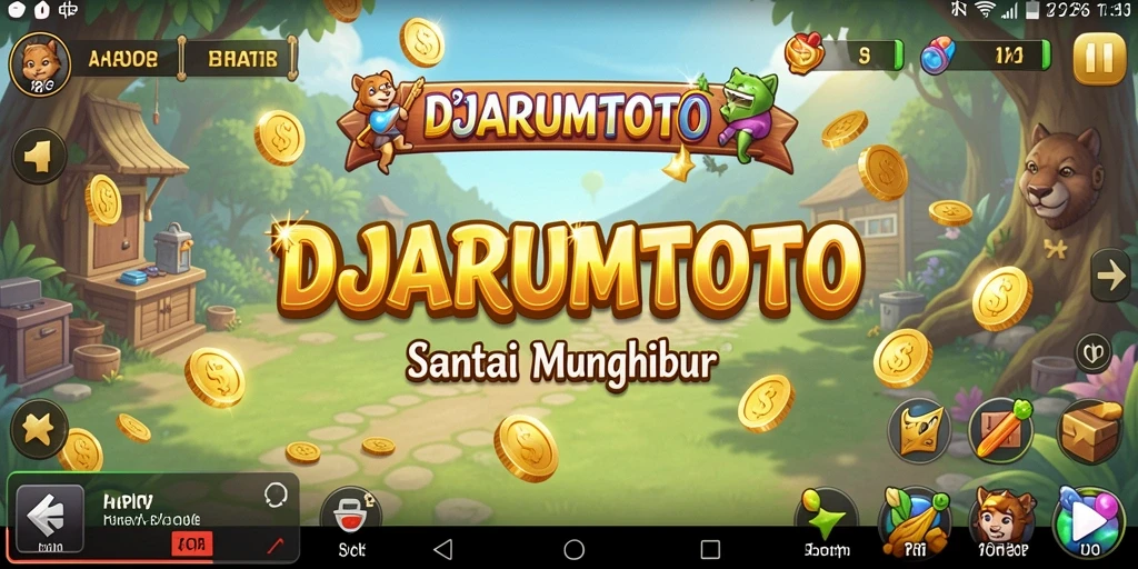 Tampilan gameplay seru dari DJARUMTOTO yang menghibur.