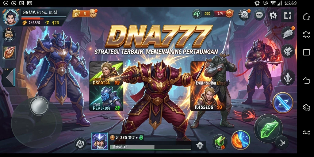 Screenshot gameplay <strong>DNA777</strong> menunjukkan pertempuran seru dan strategi mendalam.