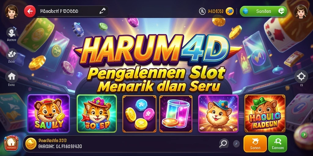 Tampilan gameplay seru dan menarik dari HARUM4D.