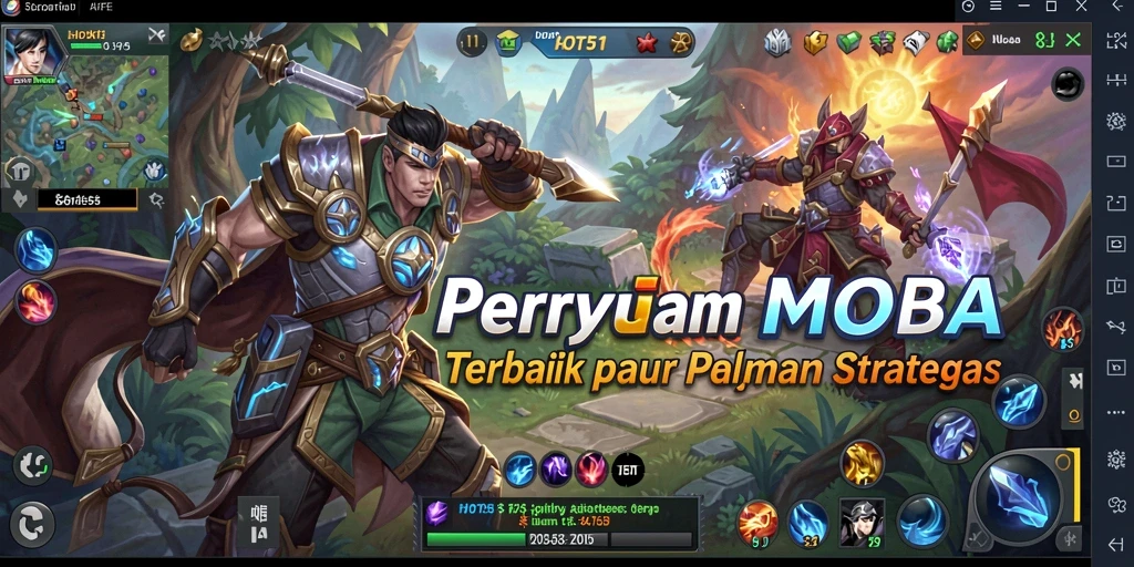 Gameplay seru dan strategis dalam HOT51 yang penuh aksi.