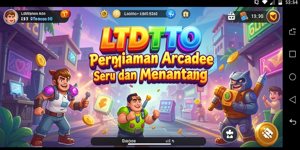 Tampilan menarik dari gameplay LTDTOTO yang penuh aksi.