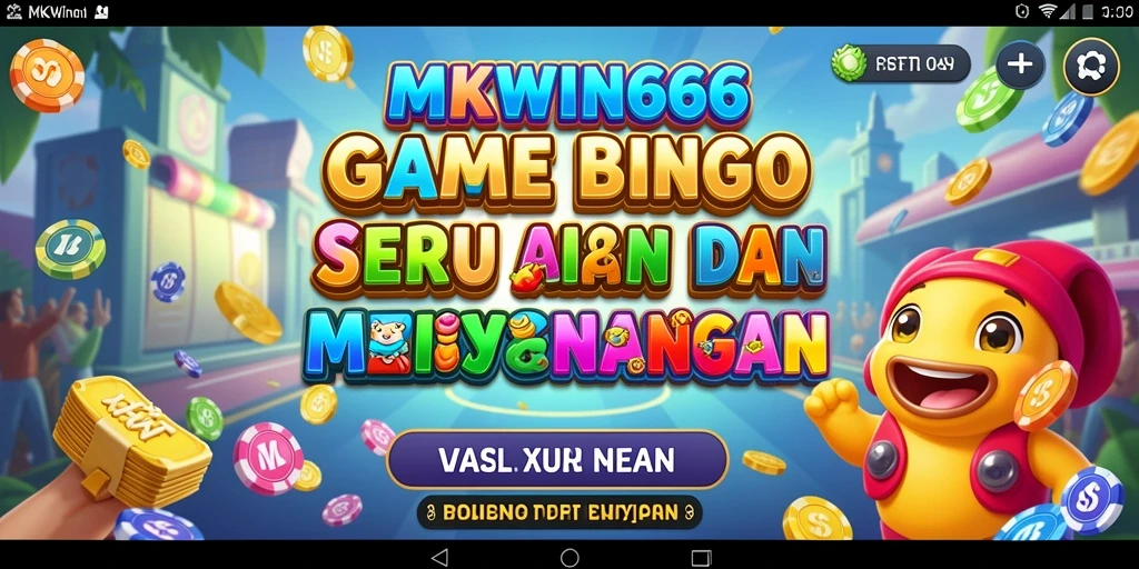 Tampilan gameplay seru Bingo di MKWIN666, penuh dengan kesenangan.