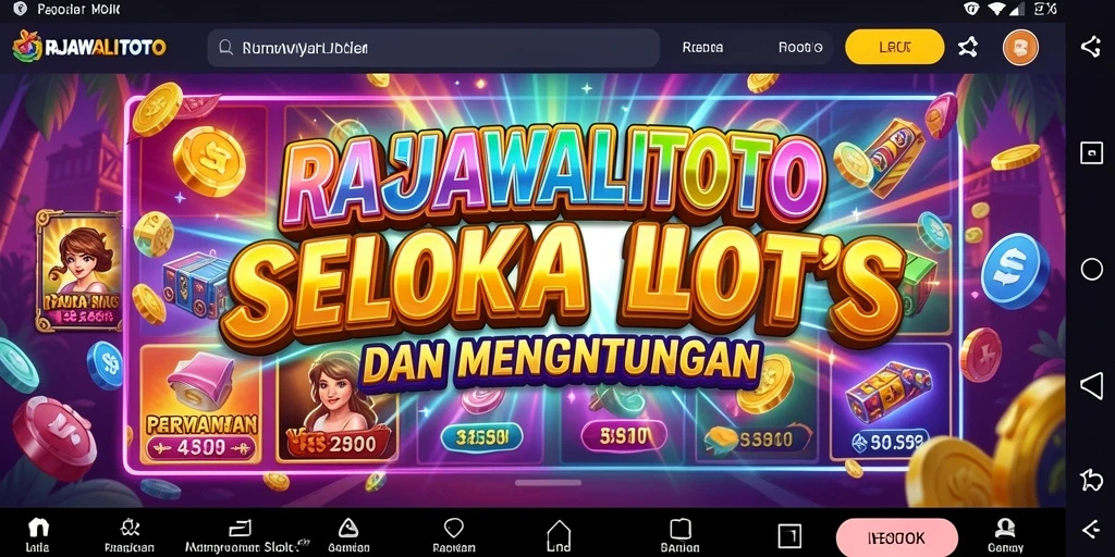 Screenshot gameplay RAJAWALITOTO menampilkan pengalaman slot yang mengasyikkan.