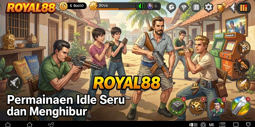 Tampilan gameplay <strong>ROYAL88</strong> yang menawan dan menghibur.