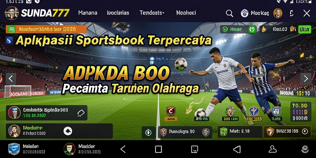 Tangkapan layar SUNDA777 menunjukkan tampilan menarik dari taruhan olahraga.